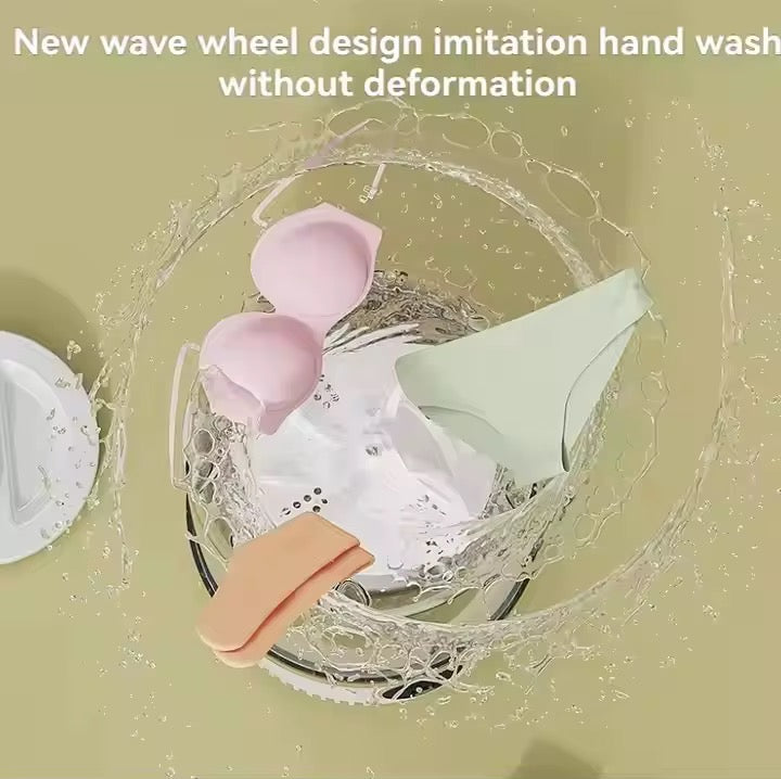Mini machine à laver, petit appareil portable sans fil utilisé pour nettoyer les sous-vêtements et les chaussettes petite machine à laver domestique
